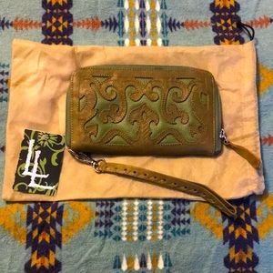 NWT Leaders in Leather Wallet